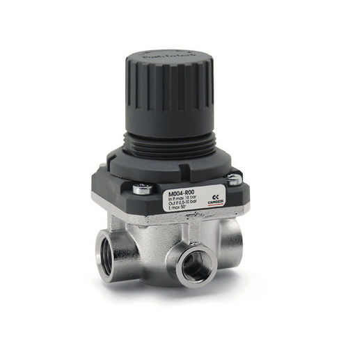 Regolatore di pressione in miniatura - M series - CAMOZZI AUTOMATION - a membrana / monostadio / in ottone