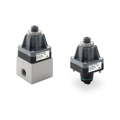 Regolatore di pressione in miniatura - TC series - CAMOZZI AUTOMATION - per ossigeno / a membrana / a cartuccia