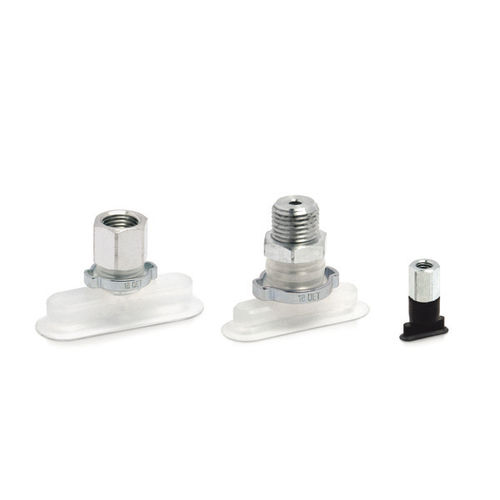 Ventosa piatta - VTOF series - CAMOZZI AUTOMATION - ovale / in gomma / in silicone