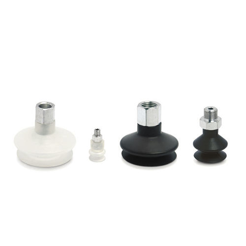 Ventosa a soffietto - VTCL series - CAMOZZI AUTOMATION - arrotondata / in gomma / in silicone