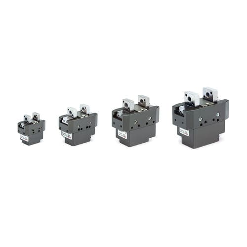 Pinza di presa pneumatica - CGSP series - CAMOZZI AUTOMATION - parallela / a 2 griffe / compatta