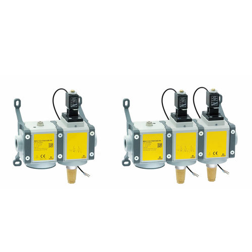 Valvola di sicurezza 3/2 - MX Safemax series + AVP - CAMOZZI AUTOMATION - ad aria compressa / in linea / compatta