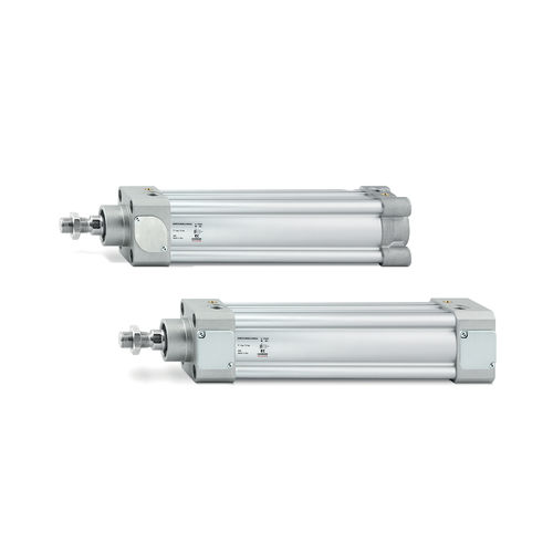 Cilindro pneumatico - 63 END LOCK - CAMOZZI AUTOMATION - a pistone / a doppio effetto / in acciaio inossidabile