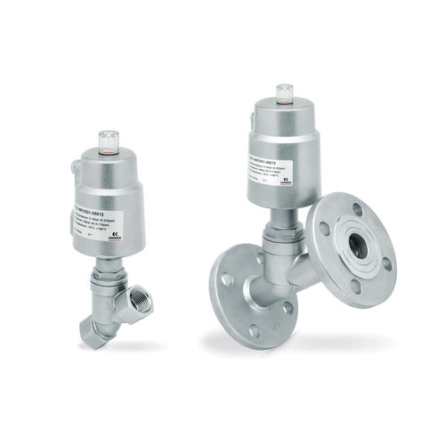 Valvola a sede inclinata - ASX series - CAMOZZI AUTOMATION - a pistone / pneumatica / di controllo