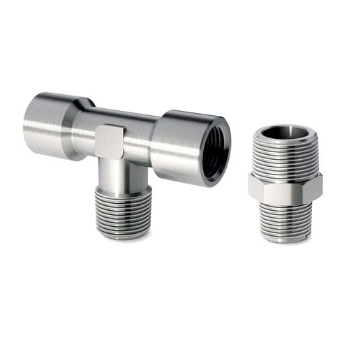 Raccordo pneumatico - X2000 - CAMOZZI AUTOMATION - ad avvitamento / a T / gomito a 90°
