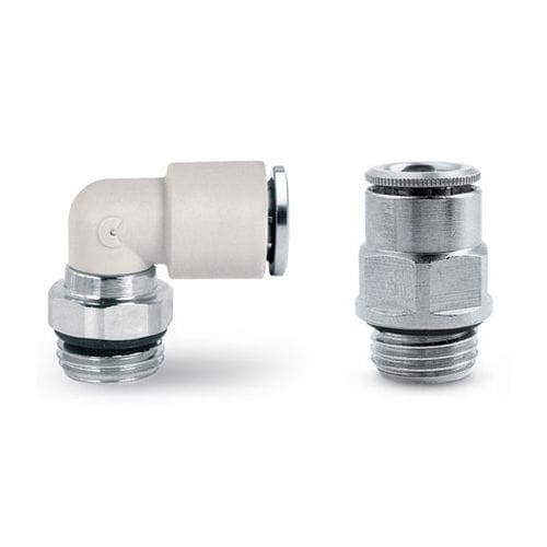 Raccordo idraulico - 7000 FLUIDICS  - CAMOZZI AUTOMATION - push-in / a gomito / in tecnopolimero