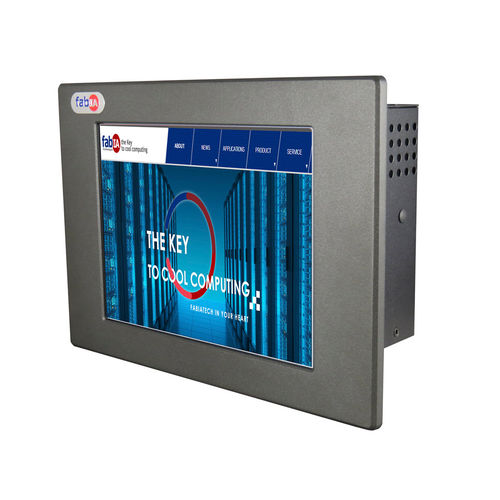 Panel PC TFT LCD - FP8084T - FabiaTech - con retroilluminazione a LED / touch screen / 8.4"