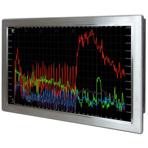Monitor TFT-LCD - ADM-1824AP - Arista - con touch screen resistivo a 5 fili / industriale / di stoccaggio