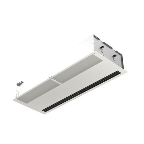 Cortina d'aria ambiente - FINESSE EC - 2VV s.r.o. - orizzontale / con montaggio a soffitto / commerciale