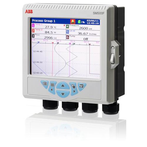 Registratore senza carta - SM500F - ABB Measurement & Analytics - di temperatura / di umidità / Ethernet