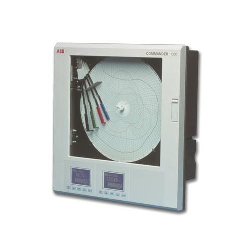 Registratore con carta - C1300 - ABB Measurement & Analytics - per liquidi / programmabile / a diagramma circolare