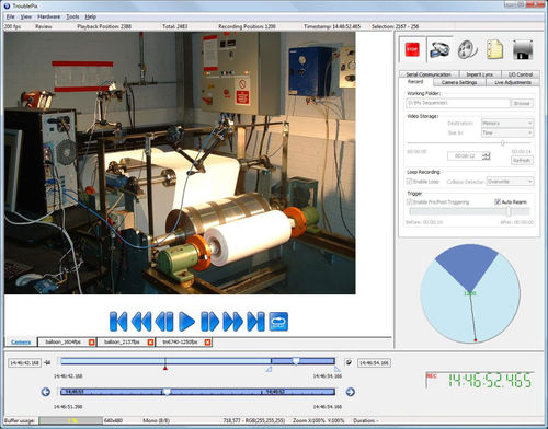 Software di supervisione - TroublePix - EHD imaging - di macchina / per sistema di visione / di videosorveglianza