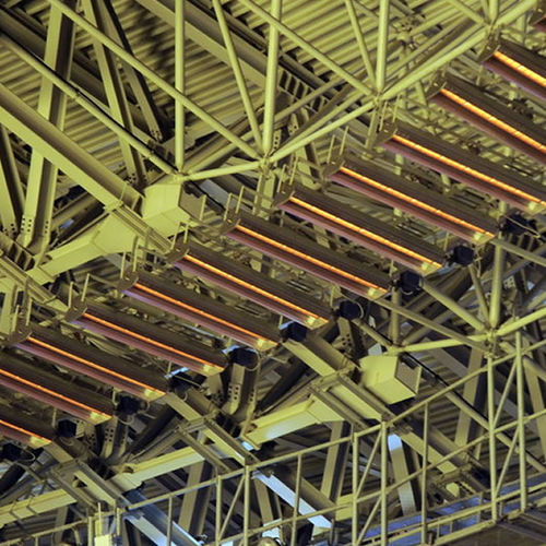 Riscaldamento radiante a gas - Stadionheizung - GoGaS Goch GmbH & Co. KG - industriale / per stadio