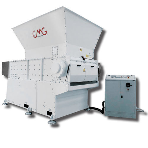 Trituratore monoalbero - TRM series - C.M.G. SPA - per legno / per rifiuti in plastica / carta