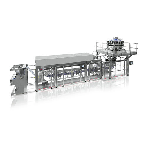 Confezionatrice orizzontale - LUX DC 235-150/8 - Ilapak - controllata da PLC / per l'industria agroalimentare