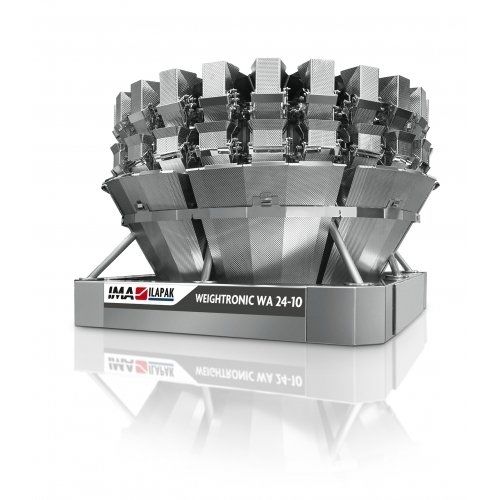 Pesatrice multitesta - WEIGHTRONIC WA 24 - Ilapak - per l'industria agroalimentare / per granuli / ad alimentazione centrale