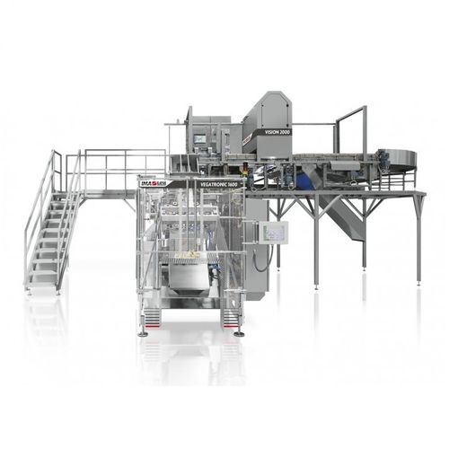 Contapezzi pesatrice lineare - VISION 2000 - Ilapak - per prodotti freschi / in acciaio inossidabile