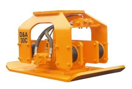 Piastra vibrante per escavatore - 390 - 904 kg | D&A series - D&A Heavy industry