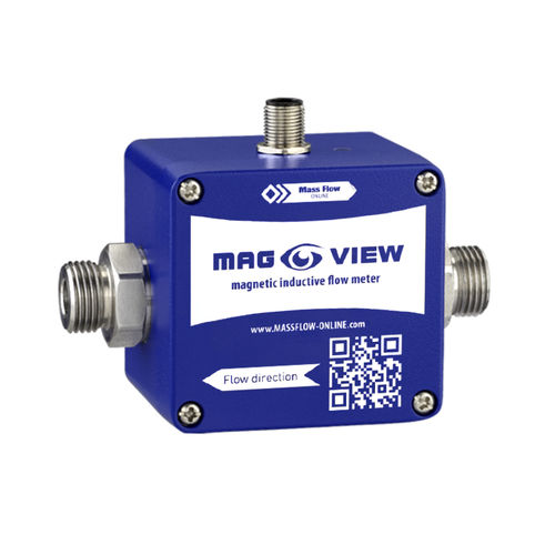 Misuratore di portata magnetico - MVM-002-PN - Mass Flow ONLINE BV - volumetrico / per liquidi / in linea