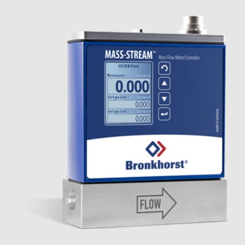 Misuratore di portata termico - MS-105 - Mass Flow ONLINE BV - massico / per gas / in linea