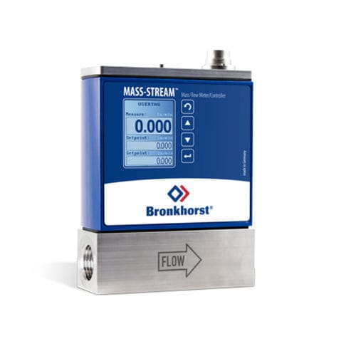 Misuratore di portata termico - MS-106 - Mass Flow ONLINE BV - massico / per gas / in linea