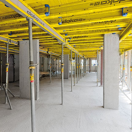 Cassaforma per solai - Dokaflex 30 tec - DOKA - in plastica / in legno / di grande superficie