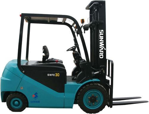 Carrello elevatore elettrico - 1 500 kg | SWFE15AC-4F1 - SUNWARD INTELLIGENT EQUIPMENT CO.,LTD. - con conducente seduto / per movimentazione / 4 ruote