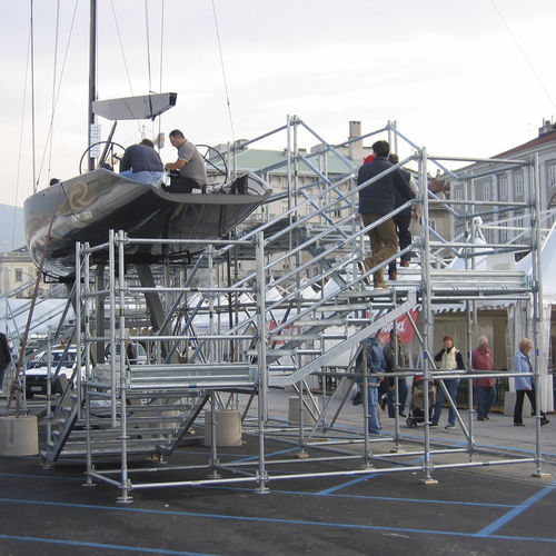 Scala da esterno - MP Access  - PILOSIO - in alluminio / da cantiere