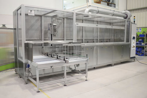 Macchina per pulizia ad ultrasuoni - TT-3x150 - TIERRATECH - automatica / per l'industria agroalimentare / per l'industria farmaceutica