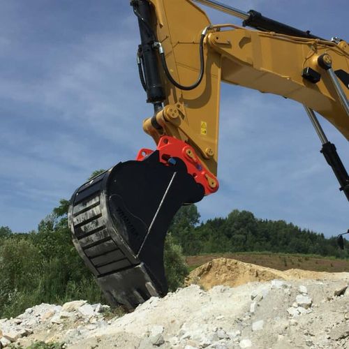 Sistema di attacco rapido per escavatori - W-Lock - WIMMER Hartstahl GmbH & Co KG