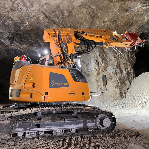 Rivoltatrice ribaltatrice di carica - yellowFOX - WIMMER Hartstahl GmbH & Co KG - idraulica