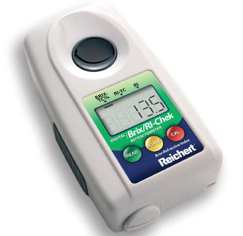 Rifrattometro digitale - Brix/RI-Chek - Reichert - portatile / per l'industria agroalimentare / per birra