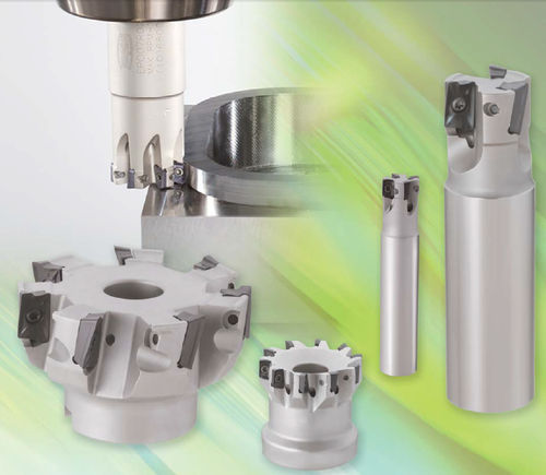 Fresa a riccio - TUNGREC series - TUNGALOY - a inserti / per spallamento / a 2 denti