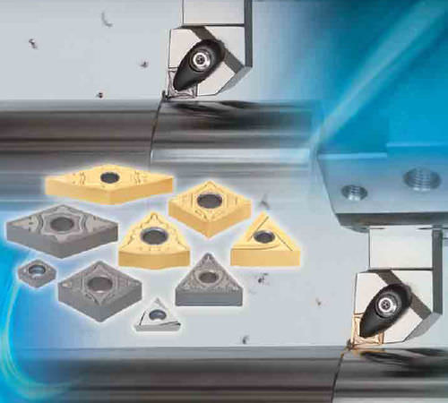 Inserto da taglio di tornitura - NS9530, GT9530 series - TUNGALOY - in cermet