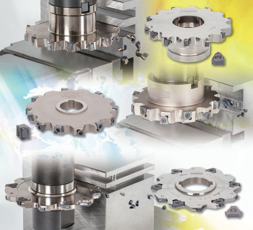 Fresa tre taglie - SLOTMILL series - TUNGALOY - a inserti / per scanalare