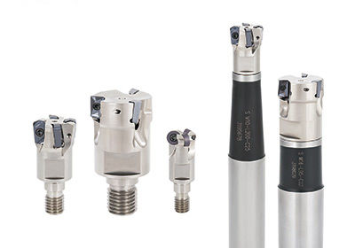 Utensile di fresatura a inserti - TungFlex series - TUNGALOY - in carburo / per ghisa / modulare
