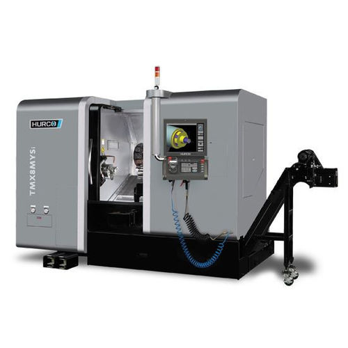 Centro di tornitura CNC - TMX 8MYSi - Hurco GmbH Werkzeugmaschinen - 4 assi / VDI 40 / 12 utensili