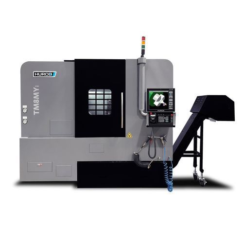 Tornio CNC - TM8MY - Hurco GmbH Werkzeugmaschinen - orizzontale / con bancale inclinato / 12 utensili