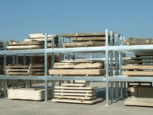 Scaffalatura per uso in esterni - 800 - 4 000 kg - duwic - per carichi pesanti / per pallet / per prodotti ingombranti