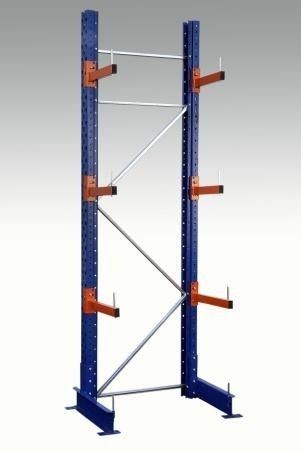 Scaffalatura cantilever - 70 - 160 kg - duwic - per carichi lunghi / per carichi medi / per carichi leggeri