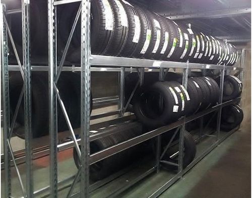 Scaffalatura per magazzino di stoccaggio - duwic - mobile / per carichi pesanti / per pneumatici