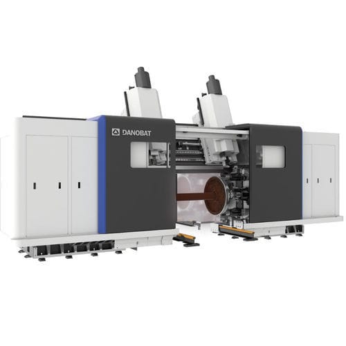 Centro di tornitura CNC - DPL/DPL-J - DANOBATGROUP - per profilatura di ruote di treni / di grande capacità