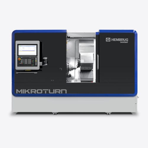 Centro di tornitura CNC - Mikroturn® - DANOBATGROUP - idrostatico / a due mandrini / per pezzi lunghi
