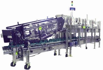Incassatrice verticale - 2650 - Hartness - automatica / per bottiglie / a moto continuo
