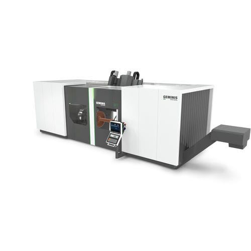 Tornio CNC - GR7-5P - GEMINIS LATHES, S.A - orizzontale / con gru di carico