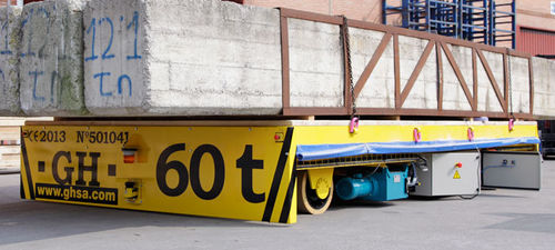 Carrello automotore a batteria - GH Cranes & Components - a 2 assi / modulare