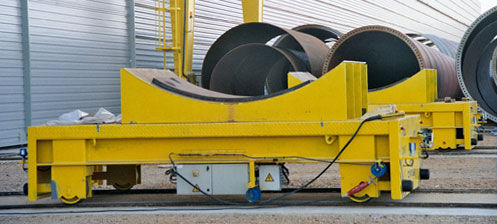 Carrello automotore a batteria - GH Cranes & Components - a 2 assi / modulare / su guida di scorrimento
