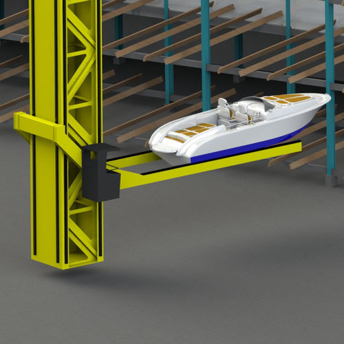 Gru a cavalletto con montaggio a soffitto - GH Cranes & Components - su guida di scorrimento / per applicazioni marine / da scaricamento navi