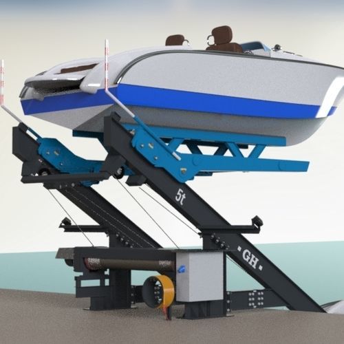 Sistema di varo per navi - GH Cranes & Components