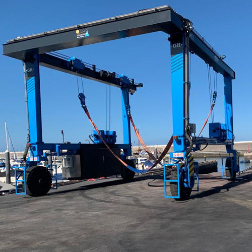 Gru a cavalletto leggera - GH-25   - GH Cranes & Components - semovente / per applicazioni marine / bitrave